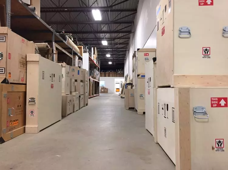 Storage at UOVO Detroit